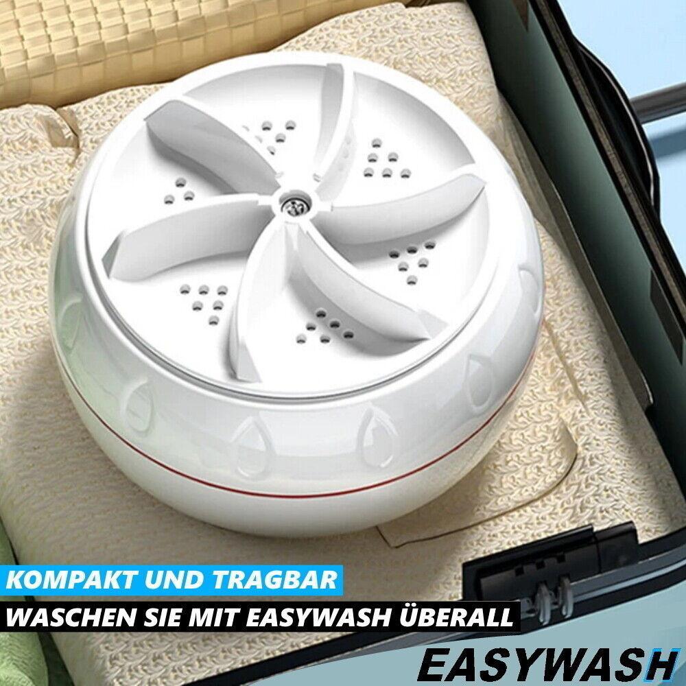 EASYWASH Mobile Waschmaschine Geschirrspüler Mini Reise Camping Waschautomat