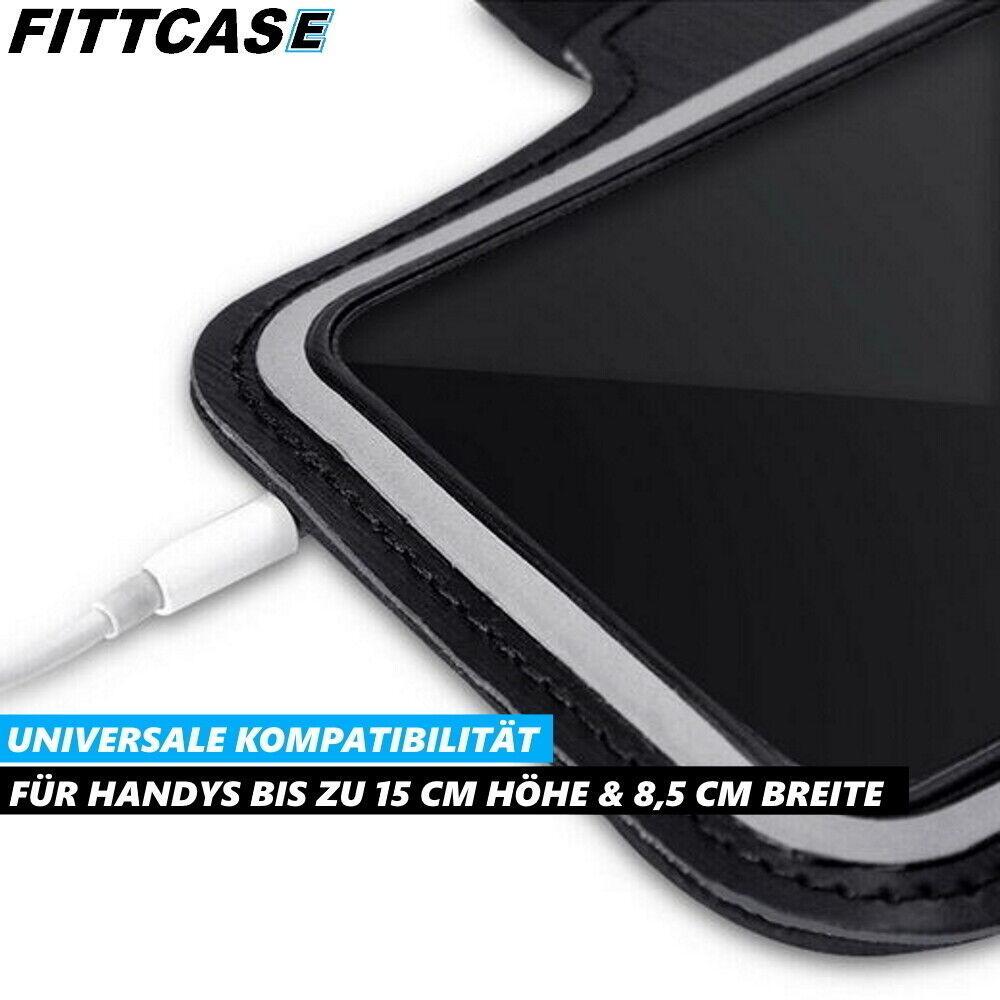 FITTCASE Sportarmband Arm Handy Smartphone Tasche Hülle Case Joggen Universal