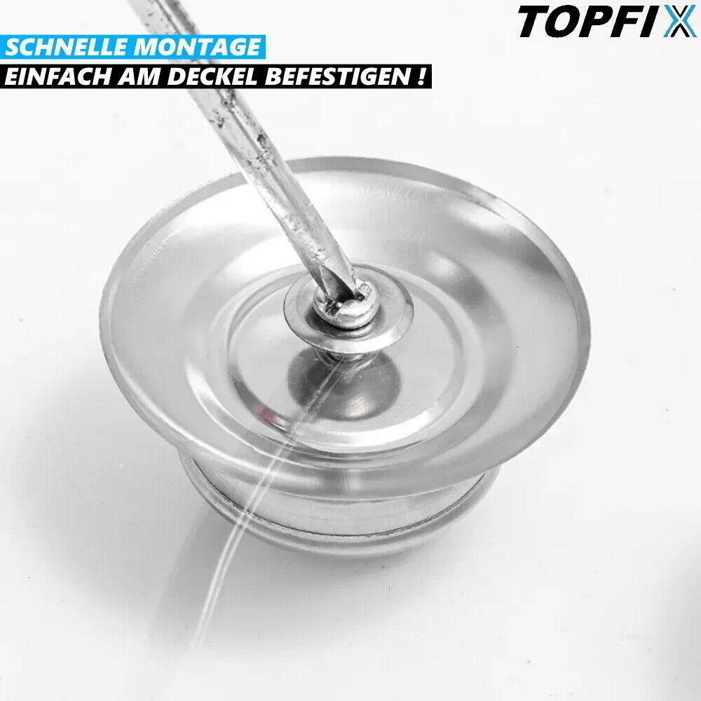 TOPFIX Topfdeckelgriffe Ersatzgriff Pfannendeckel Deckelgriff Topfgriffe 4er