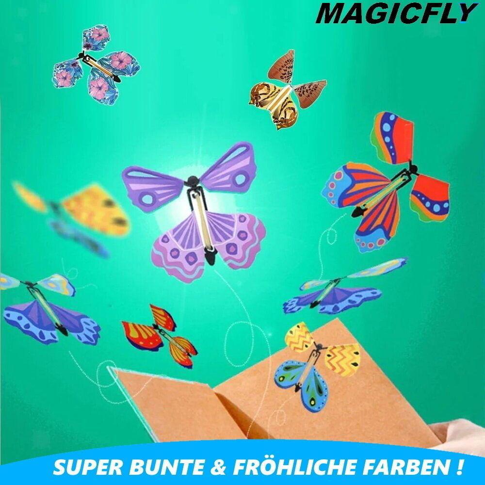 MAGICFLY Magische fliegende Schmetterlinge Giveaway Mitbringsel Geschenk 10Stk