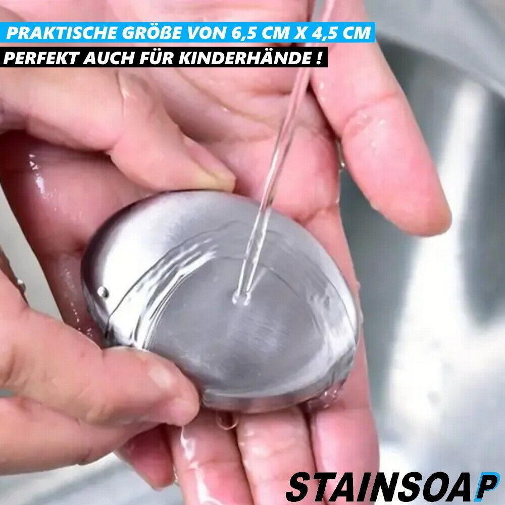 STAINSOAP Stahlseife Geruchskiller Geruchsbeseitigung Geruchsentferner