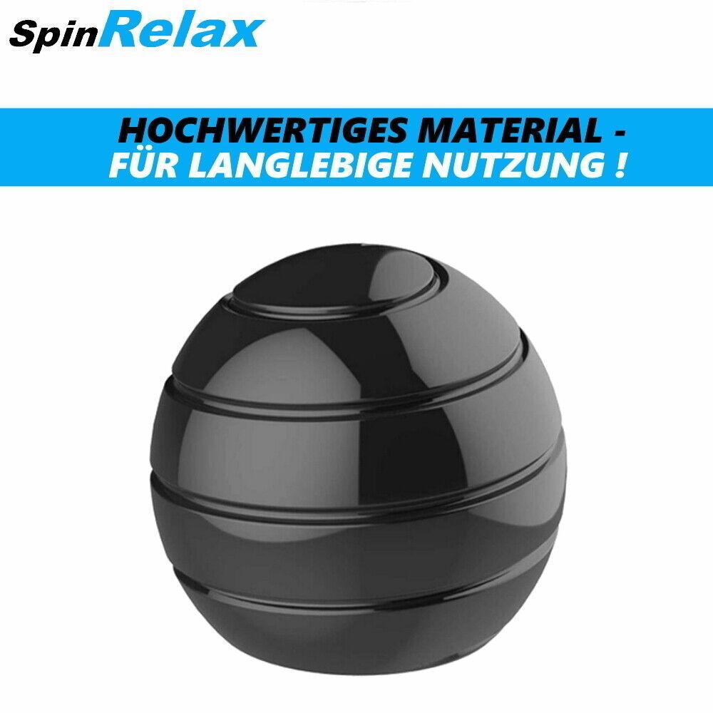 SpinRelax Kinetic Metal Spinner Ball Stress Anti Angst Schreibtischspielzeug