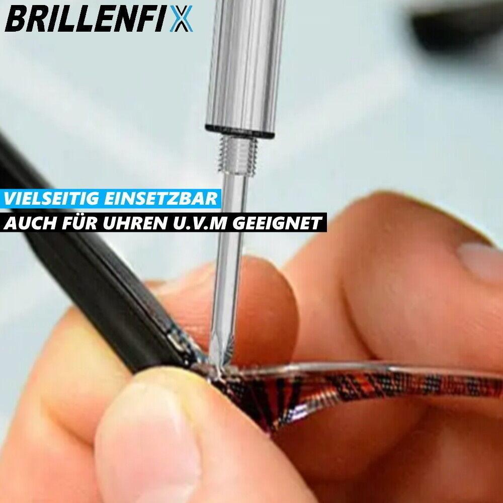 BRILLENFIX Brillen Reparatur Brillenreparatur Kit Schraubendreher Werkzeug 10tlg