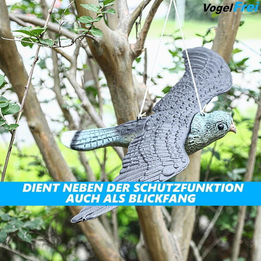 VogelFrei Vogelschreck Falke Vogelscheuche Taubenabwehr Vogelabwehr Raubvogel