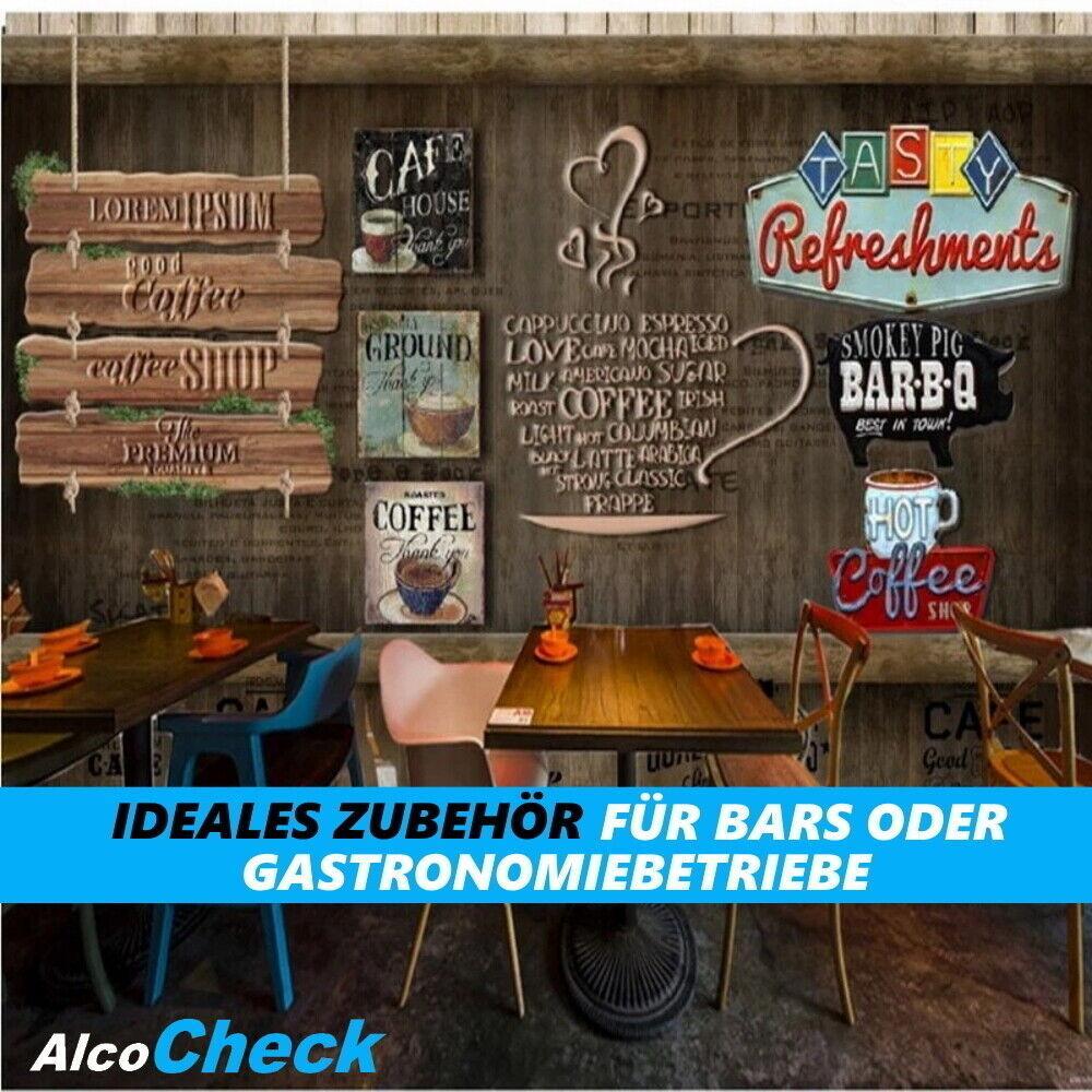 AlcoCheck Alkoholmeter Alkoholmesser Spirtometer Refraktometer Messgerät 0-96