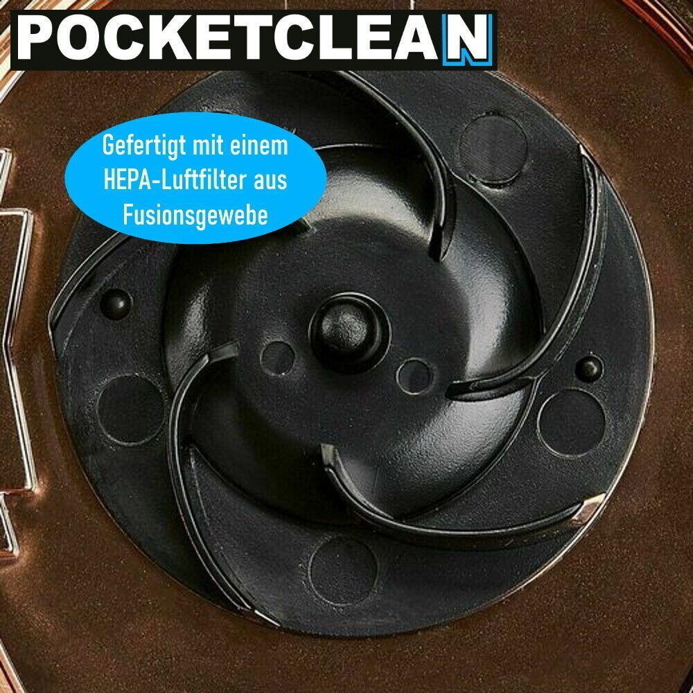 POCKETCLEAN Tischsauger Tischstaubsauger Handsauger Staubsauger Handstaubsauger