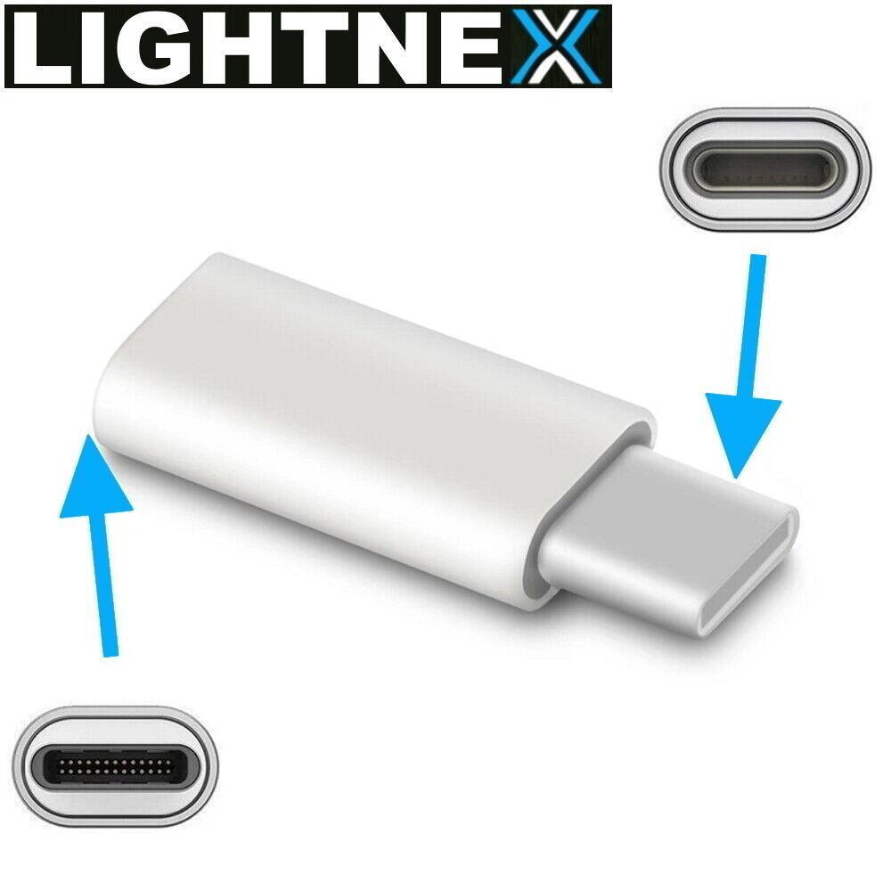 LIGHTNEX 8-Pin auf Type-C Adapter STECKER für Apple iPad 8 9 X 11 12 13 14