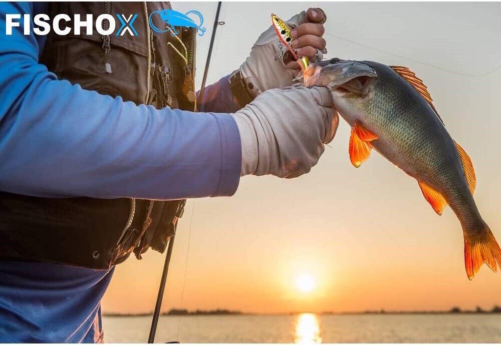FISCHOX Fischköder Propeller Topköder Plopper Hecht Barsch Zander Forelle 3er