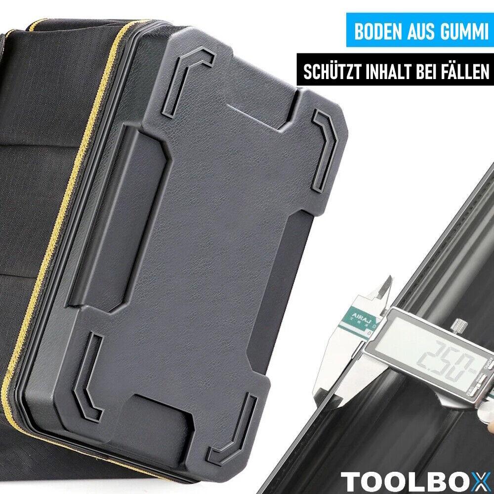 TOOLBOX Werkzeugtasche Arbeitstasche Handwerkertasche Montagetasche Werkzeugbox