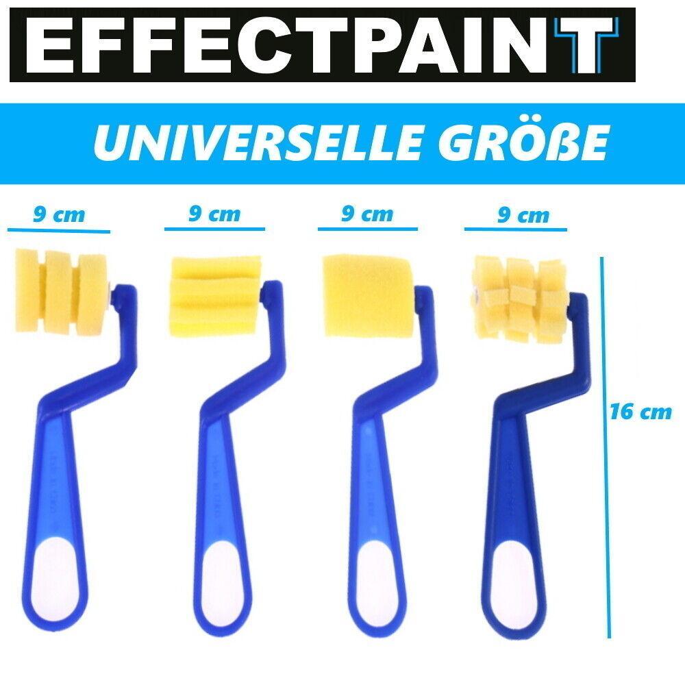 EFFECTPAINT Farb Roller Muster Maler Struktur Effekt Relief Walze Effektroller