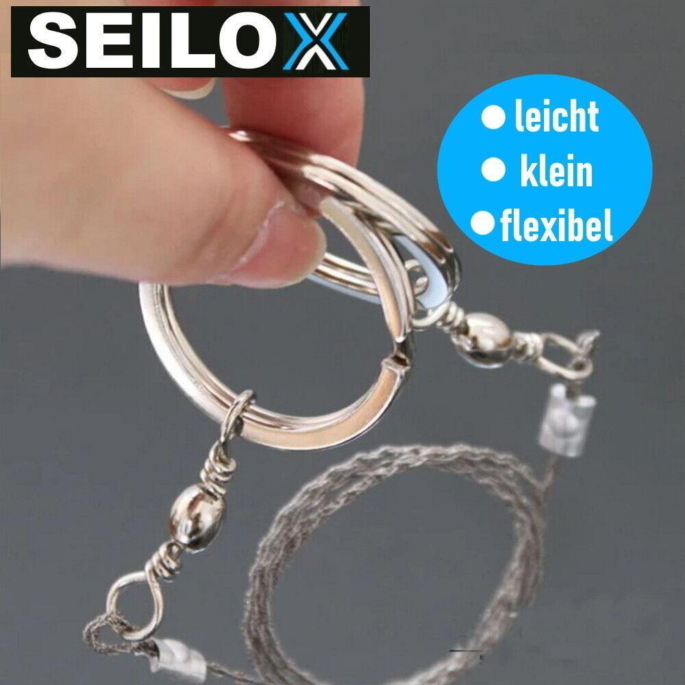 SEILOX Drahtsäge Handsäge Handkettensäge Seilsäge Schneidedraht Holz Stahl Metal