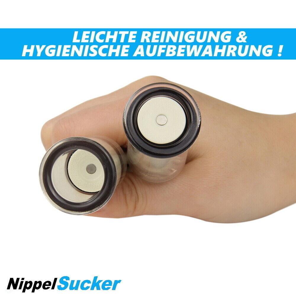 NippelSucker Nippel Sauger Sucker Brustpumpe Brustwarzensauger Stillhilfe 2erSet
