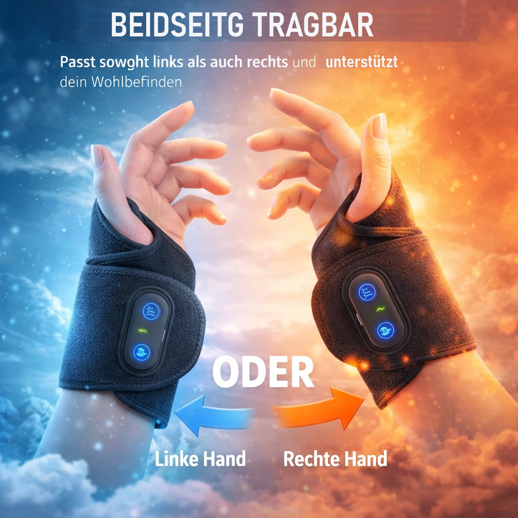 NerooFlow™ Karpaltunnel Bandage Handgelenk Rotlicht Therapiearmband Infrarot
