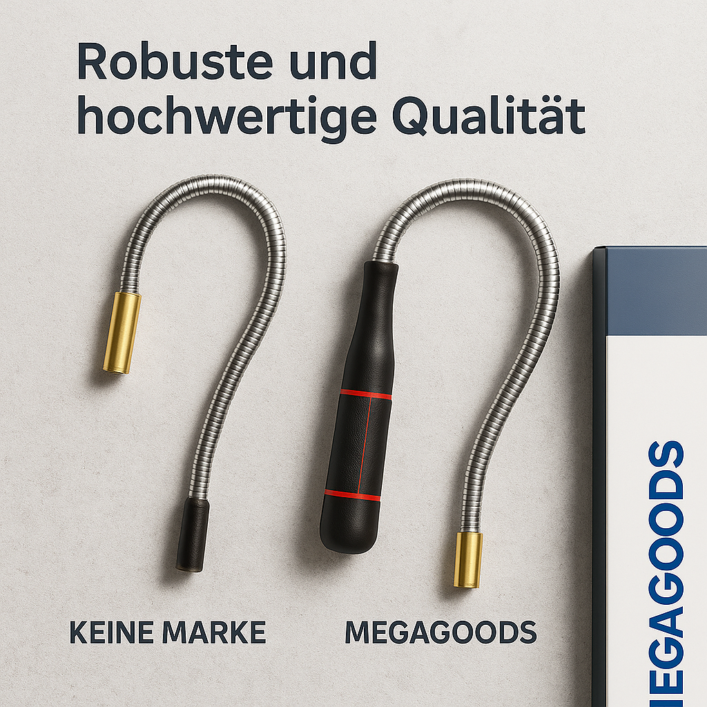 Flexibler Magnetheber biegsam mit Magnet Greifer Schwanenhals 60cm DE.