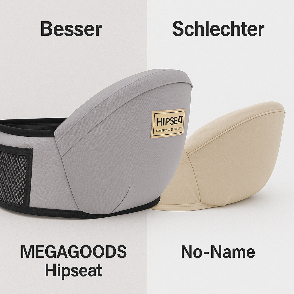 Babytrage Hüftsitz ergonomisch verstellbar für Kleinkinder DE.