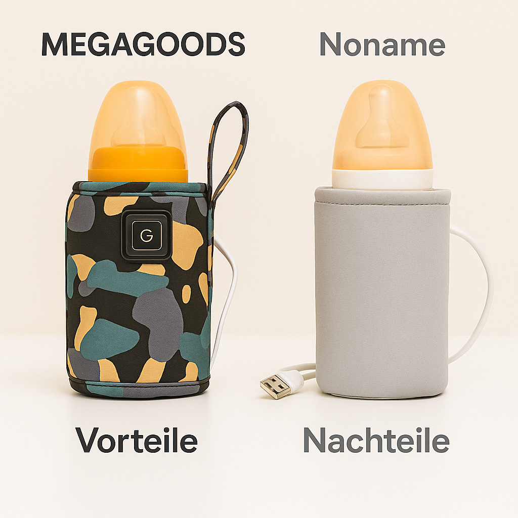 USB Flaschenwärmer isolierte Tasche Baby Stillen Reise DE.