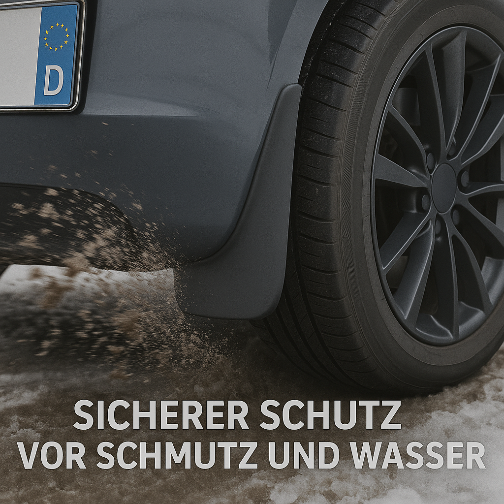 4er-Set Universal Auto Schmutzfänger Radlauf Schutzlappen DE.
