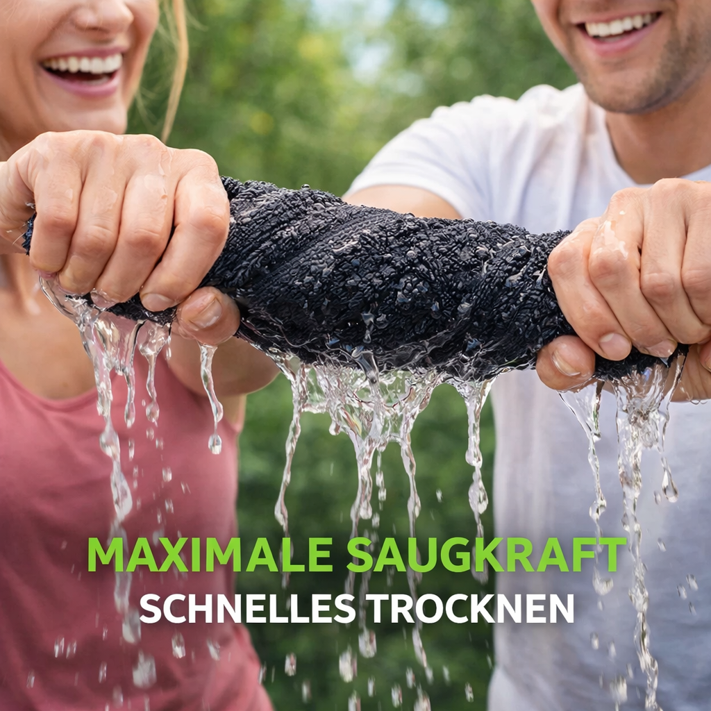 TwistDry™ Trockentuch XXL Wundertuch Mikrofasertuch Poliertuch extrem saugfähig!