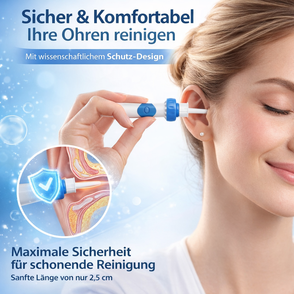 OROclear™ Elektrischer Ohrenreiniger Ohrenschmalz Entferner Ohr Wachs Reiniger