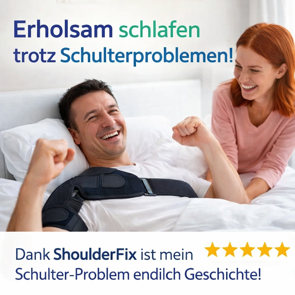 ShoulderFix™ Schulterbandage Schulterstütze Schulterstützbandage Schulterschoner verstellbar