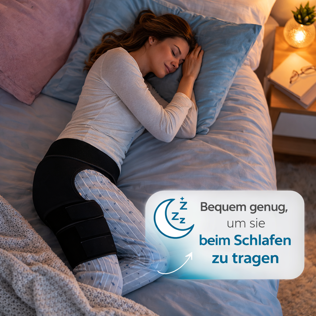 HipEase™ Hüftbandage Hüftorthese Oberschenkel Bandage Ischias Stützgürtel Kompression