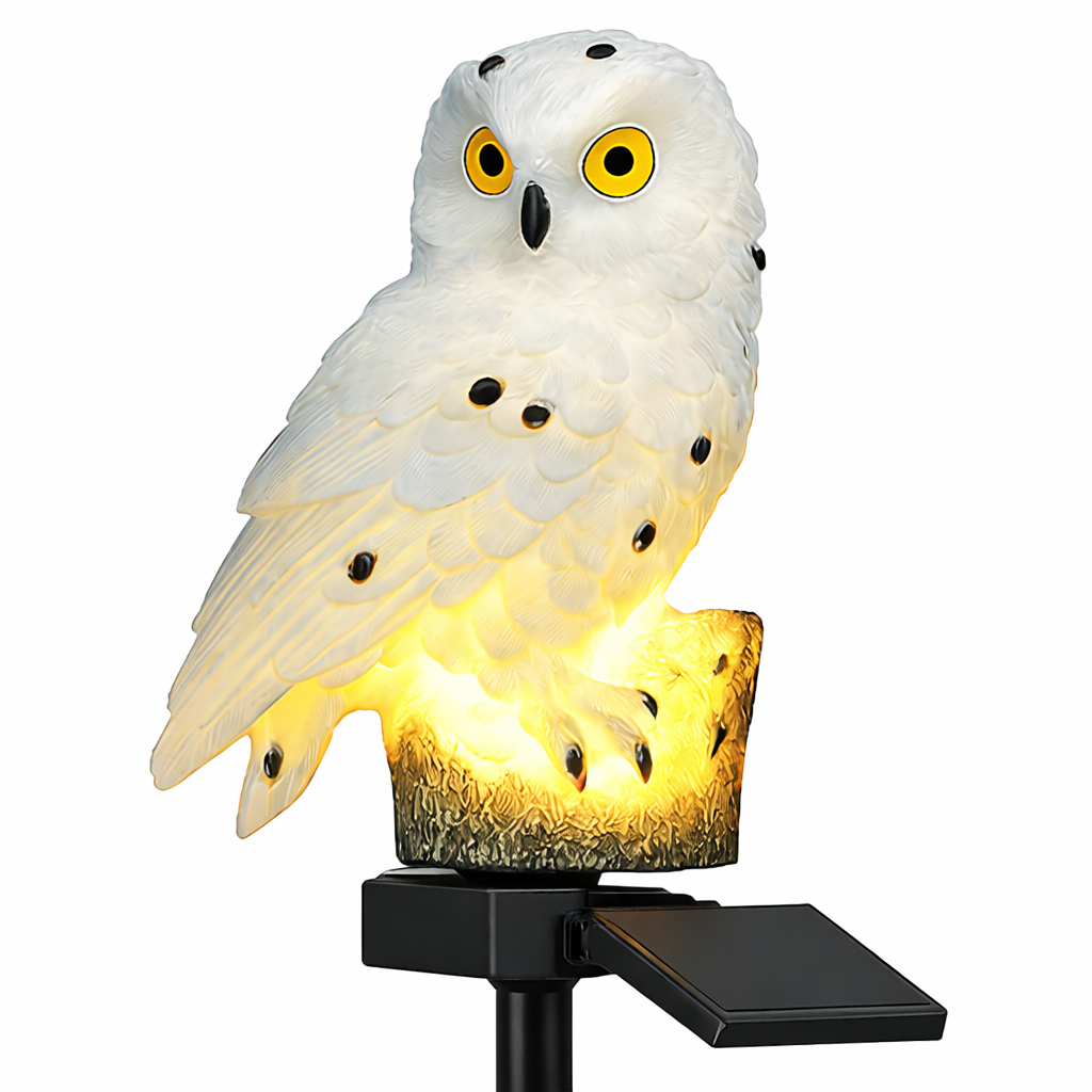LumaOwl™ Solar LED Eule Gartenlampe Deko Außen Beleuchtung wetterfest