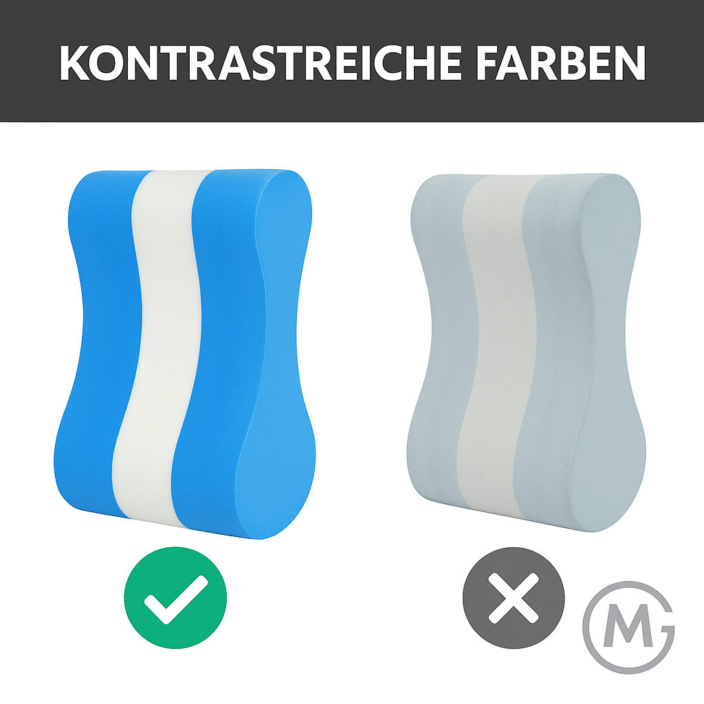Schwimmhilfe Pullbuoy 8-Form Auftriebstrainer für Techniktraining DE.