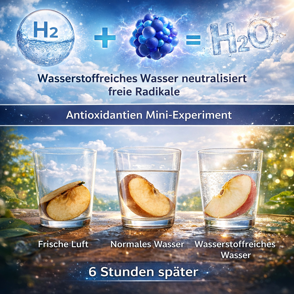 AquaVital™ Original Wasserstoff Wasserflasche Ionisator - dein Energiebooster!