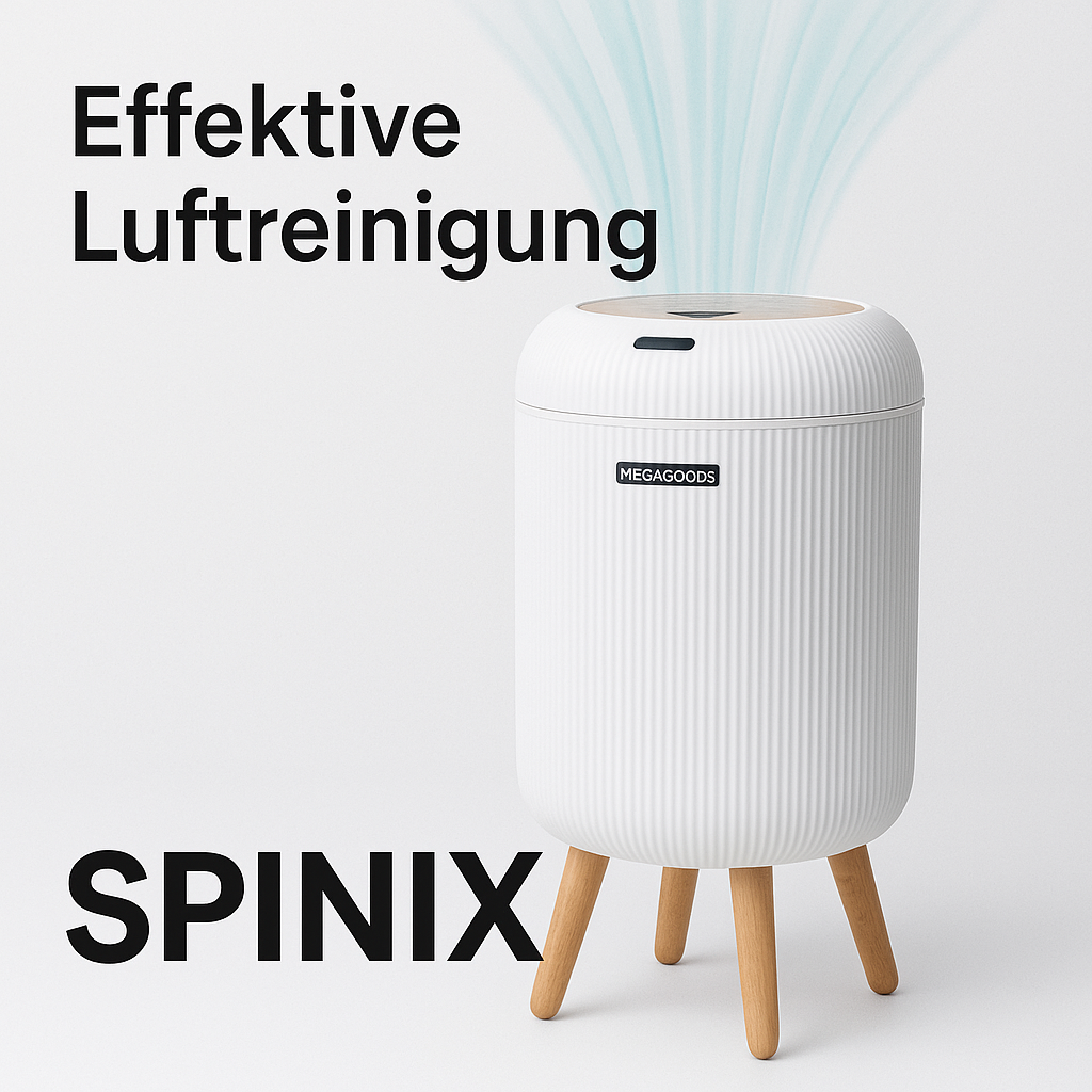 Automatischer Mülleimer mit Deckel Sensor klein Küche Bad Büro DE.