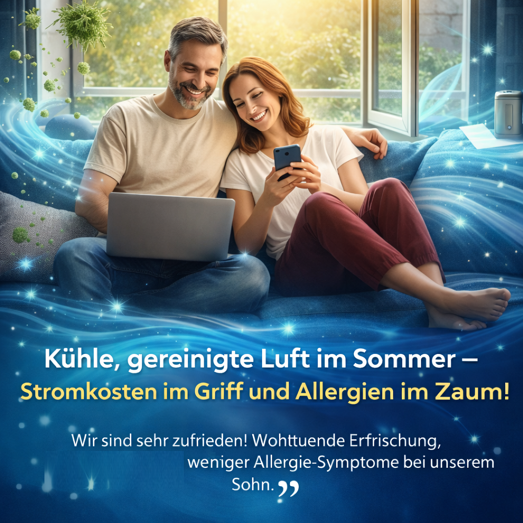 Festberg™ Cooling Ace- 3in1 Luftreiniger & Lufterfrischer - beseitigt üble Gerüche schnell!