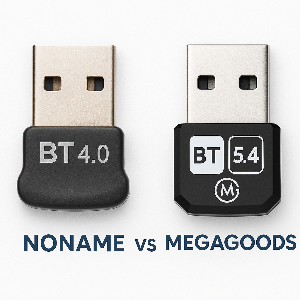 USB Bluetooth 5.4 Adapter Mini Dongle Sender Empfänger PC Laptop DE.