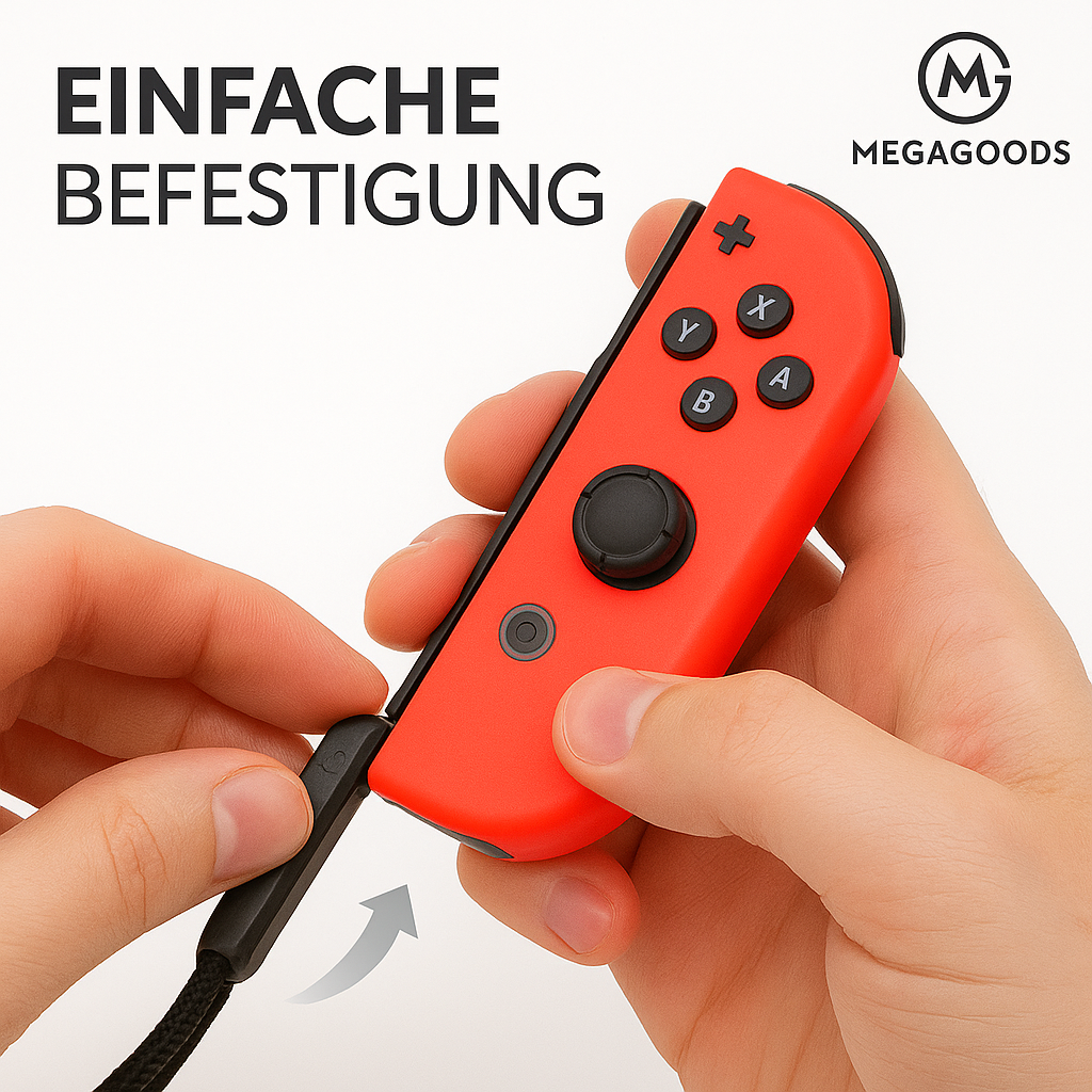 Switch OLED Gamepad Controller Joy-Con Handgelenkband DE.