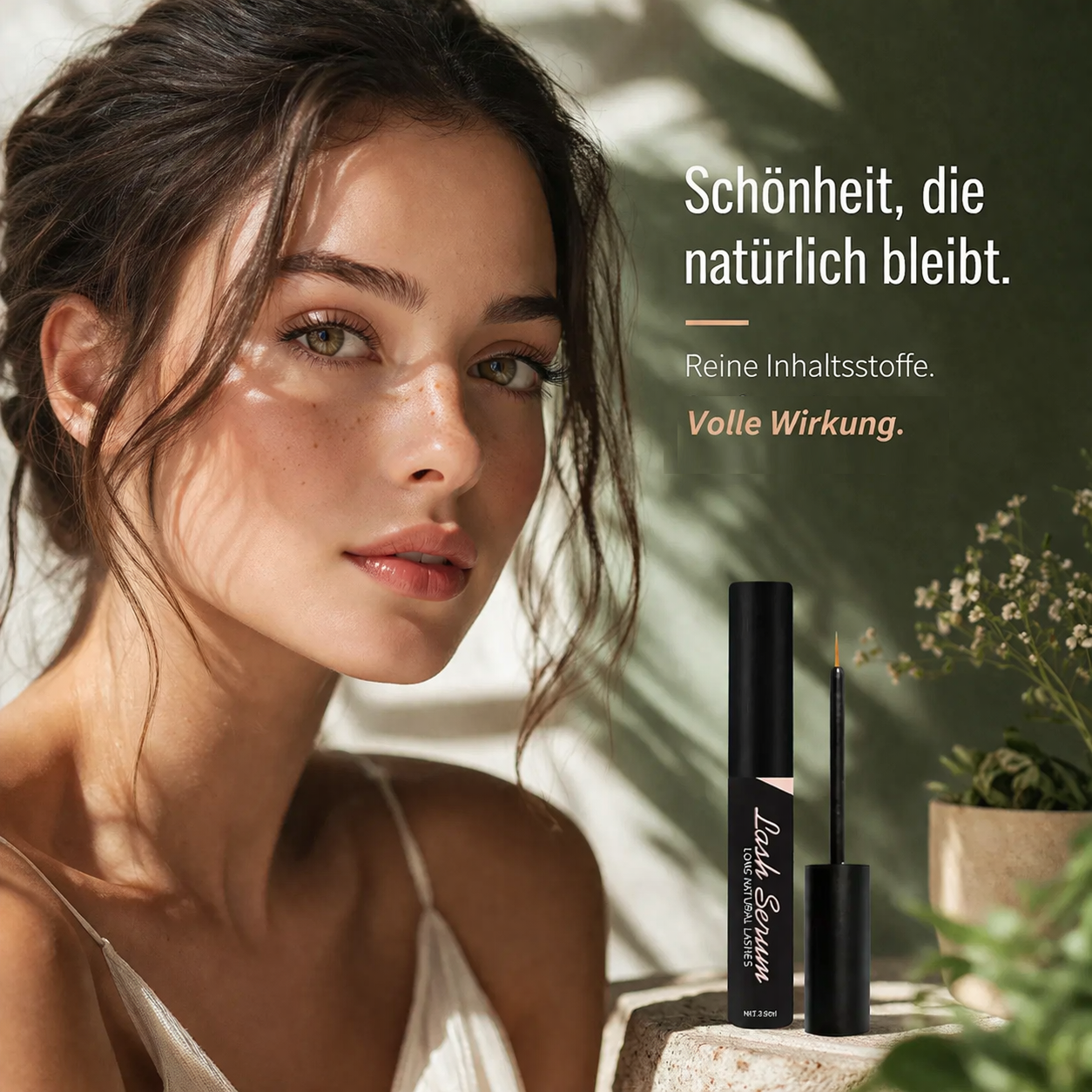 Sinsnlashes™ LashSerum Wimpernserum Lash Serum für längere dichtere Wimpern Wachstum