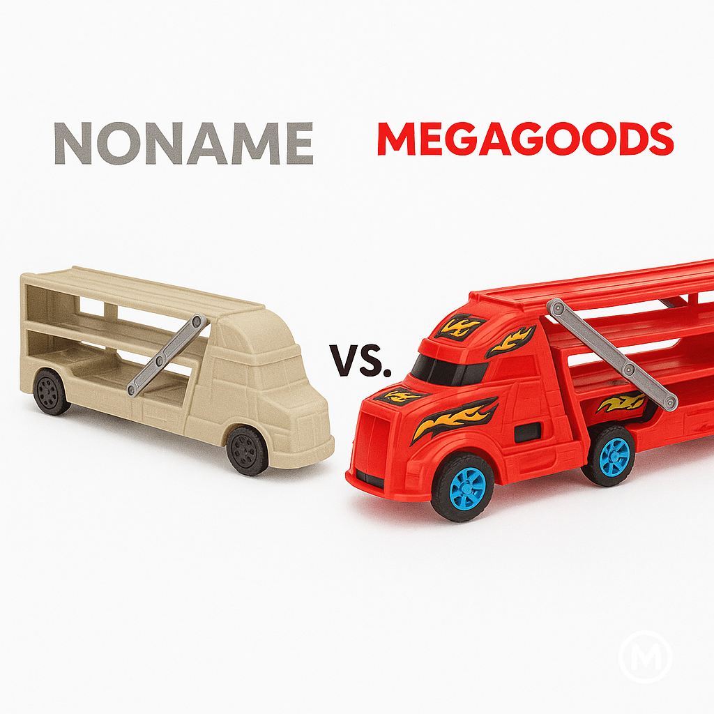 Großer Kinder-Transformer-Truck mit Rennstrecke Spielzeug DE.