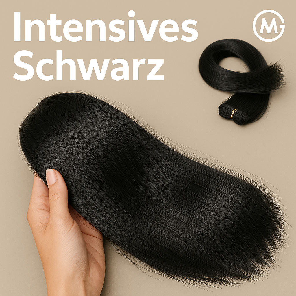 Clip-in Haarverlängerung 60 cm dicht voluminös synthetisch DE.