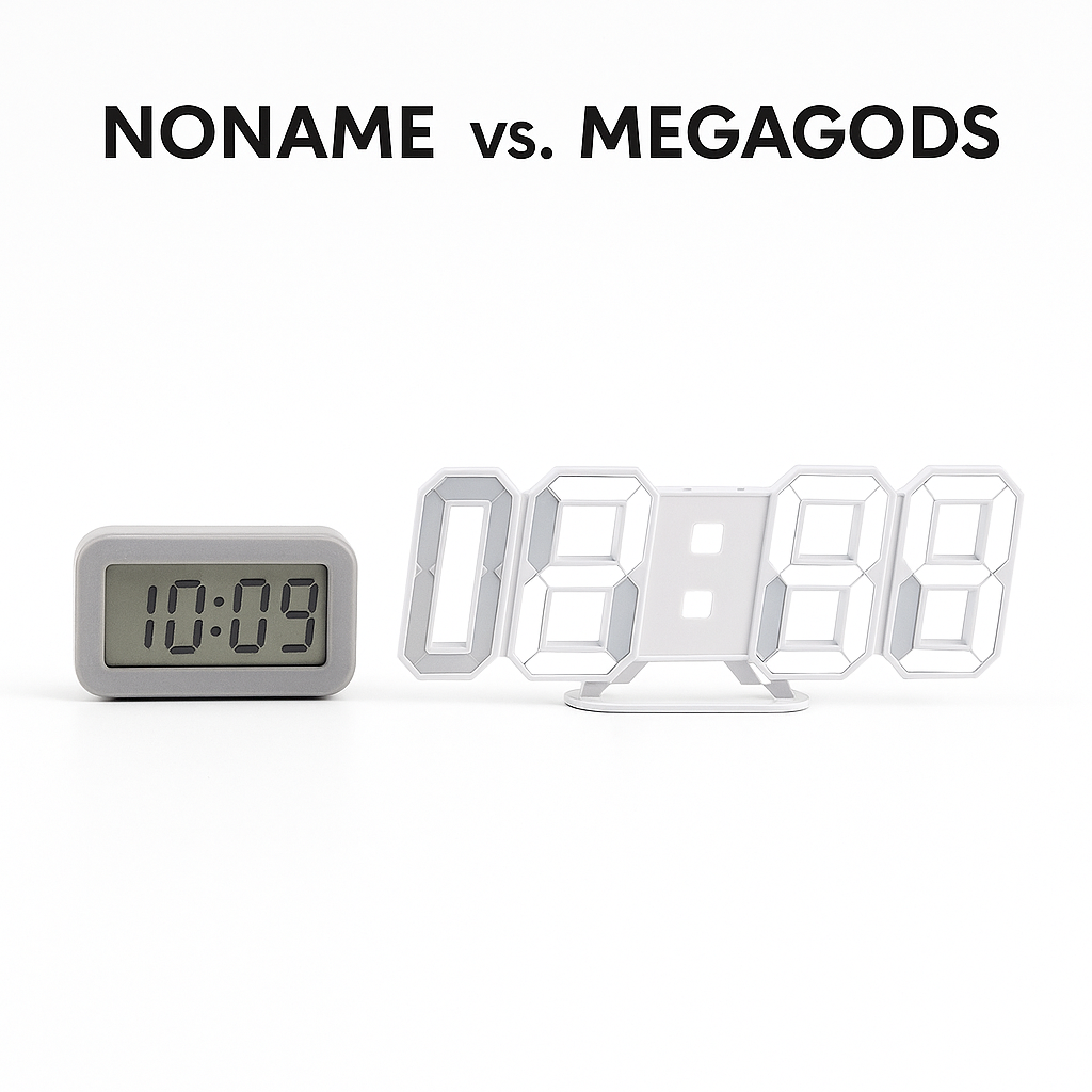 3D LED Digitaluhr Wanduhr dimmbar mit Nachtmodus modern DE.