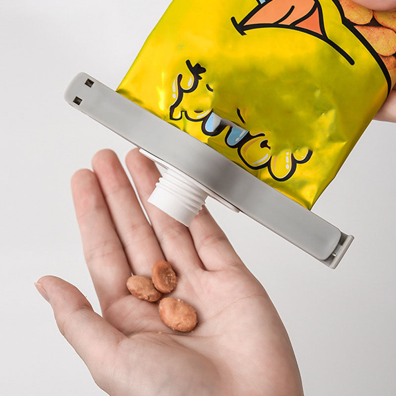 Beutel Verschluss Clip 3er Set Schraubdeckel Vorratsdose Gewürz Snack Küche