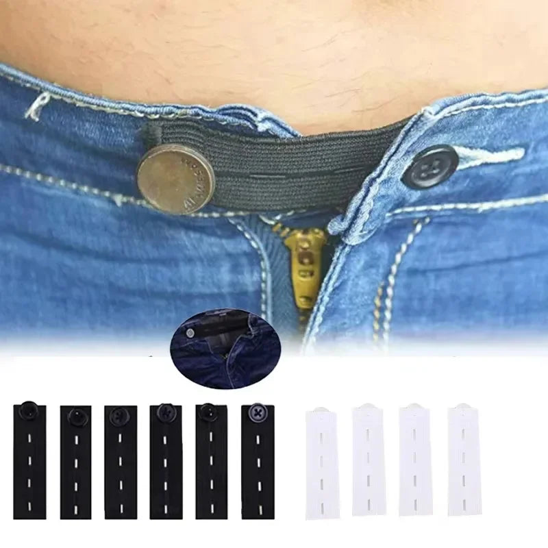 Hosenbund Verlängerer 5 Stück Unisex Taille Knopf DIY Erweiterung Jeans Rock Maternity