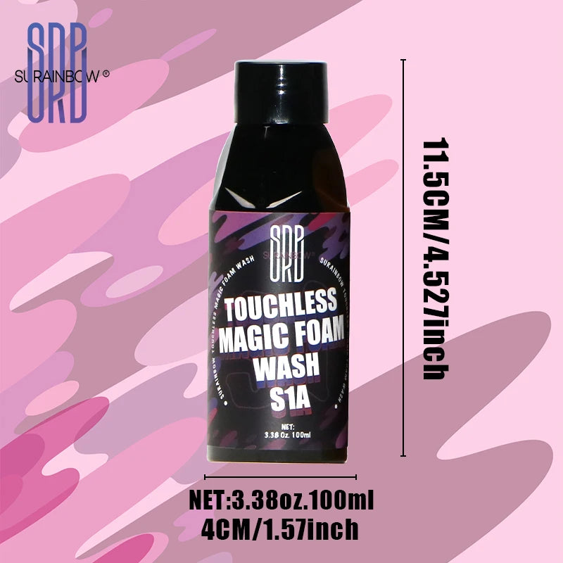 Autowaschseife Schaum 100 ml Extrem Schaum mit Wachs Pink – Foam Kanone & Eimerwäsche