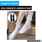 MAGNOSOX 2 Paar Magnetische Socken mit Händen Hand in Hand Socken für Paare