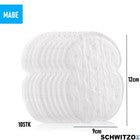 SCHWITZOX 10Stk Einweg Achsel Schweiß Pads Weich Achselpads Schwitzen