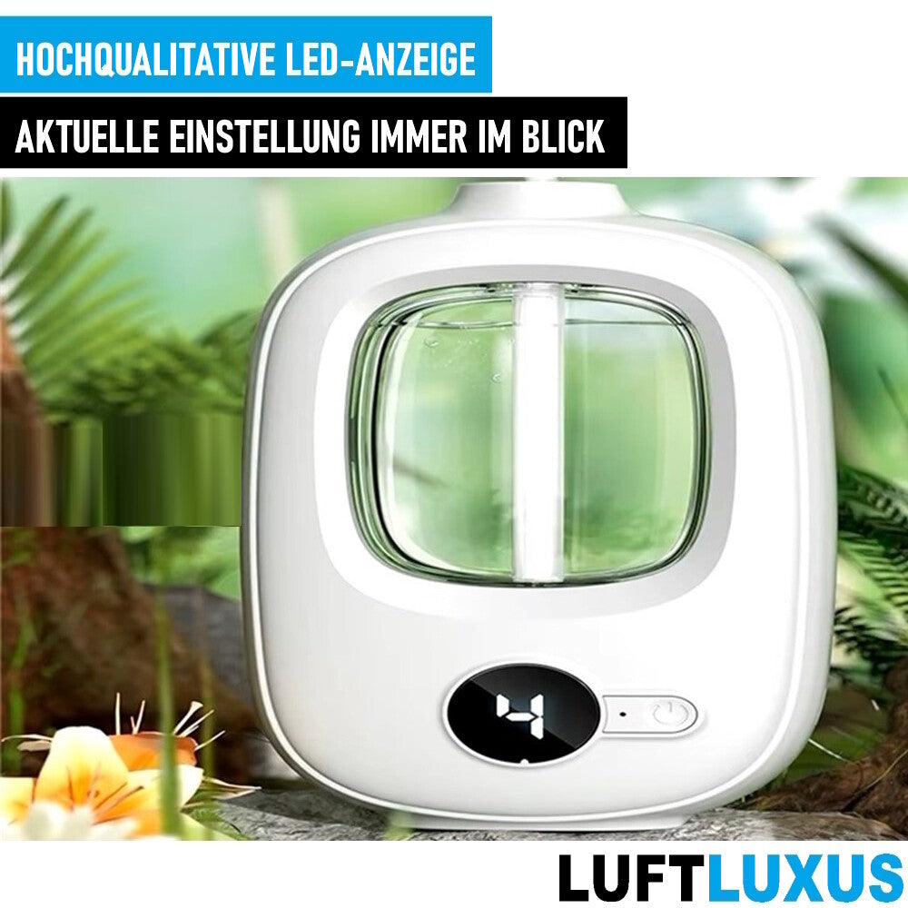 LUFTLUXUS Lufterfrischer Auto Raumduft elektrischer Nachfüllbarer Duftspender