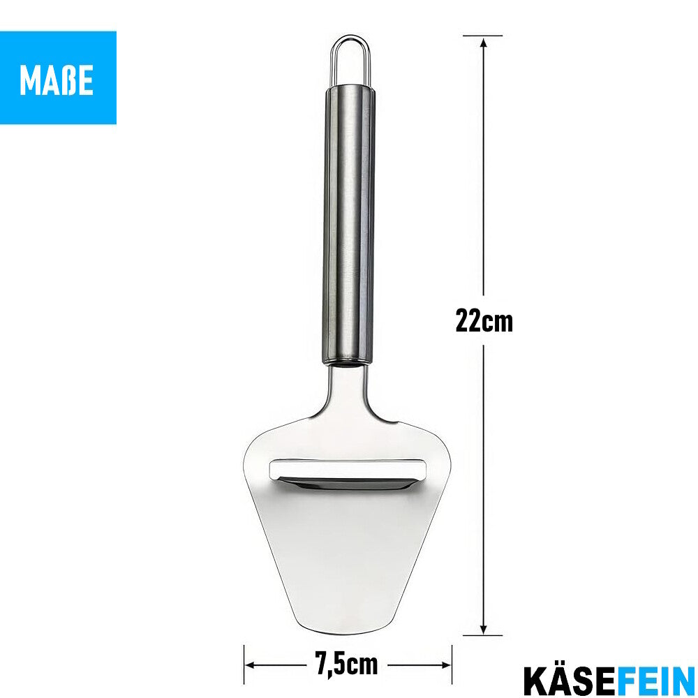 KÄSEFEIN Edelstahl Käsehobel Käseschneider Käsemesser Käseschaber Käsereibe