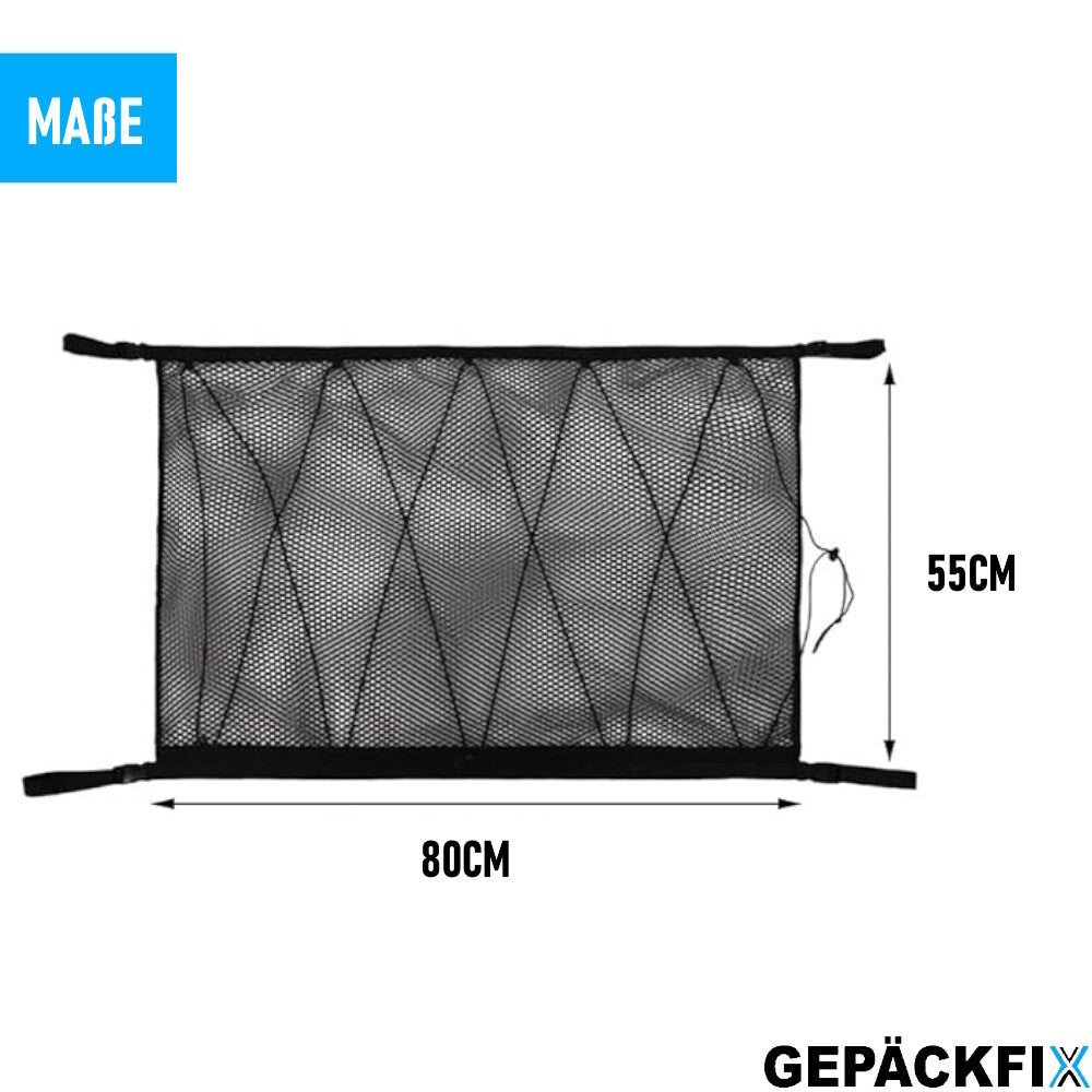 GEPÄCKFIX Auto Dach Netz Tasche Decke Gepäck Aufbewahrung Ablage Organizer