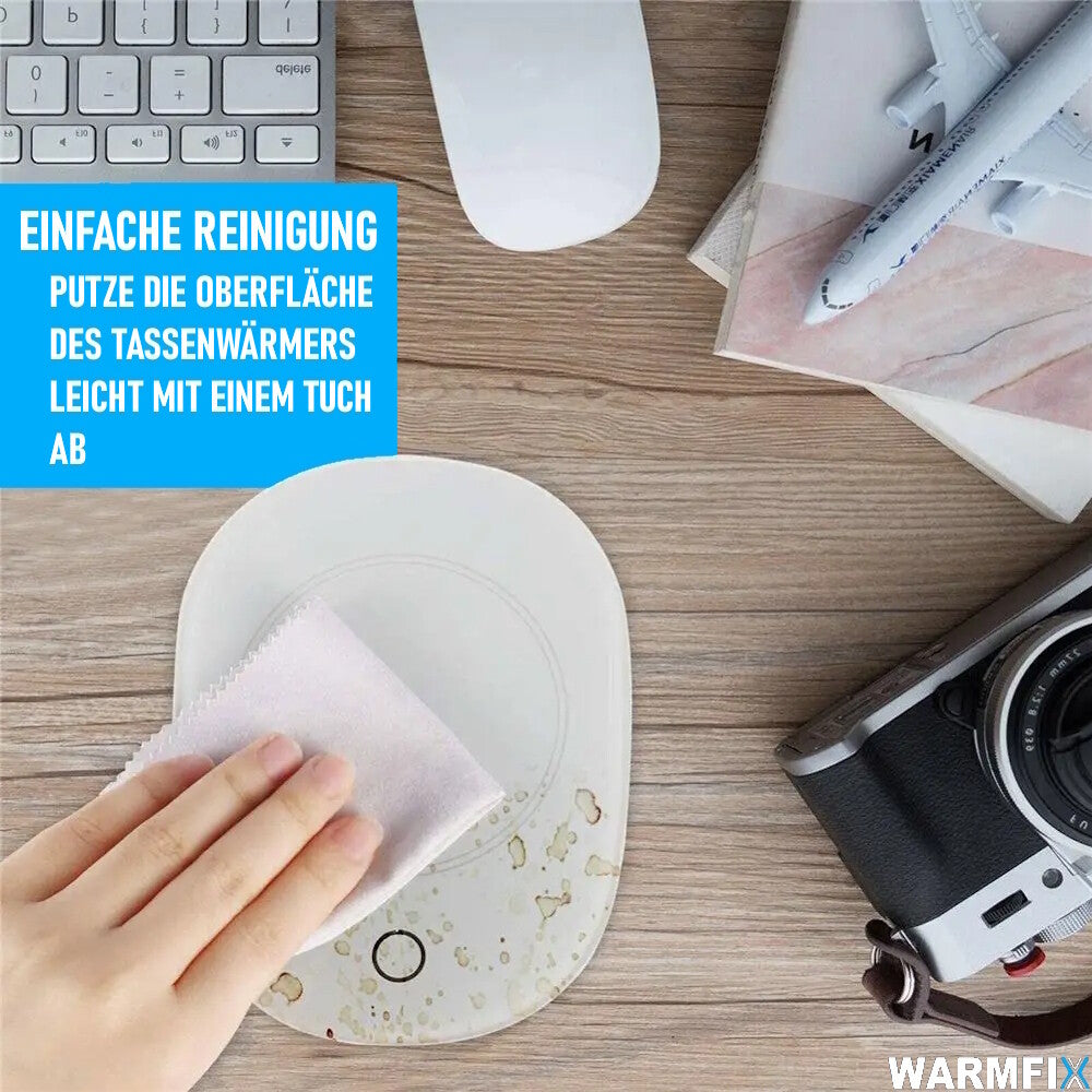 WARMFIX Elektrischer Tassenwärmer Getränkewärmer Tassenwärmer für Kaffee Milch
