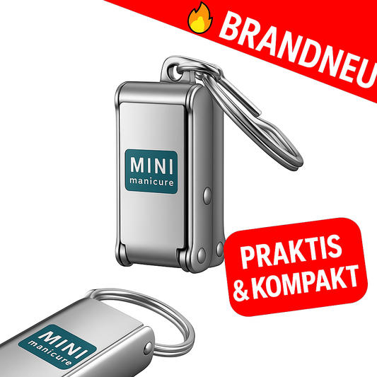 Nagelknipser klappbar Edelstahl Maniküre Reise Fingernagel Schneider Werkzeug