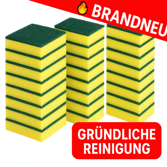 Magic Sponge Rust‑Entferner Schwamm 10 Stück doppelseitig Topfreiniger Küchen‑Schwamm