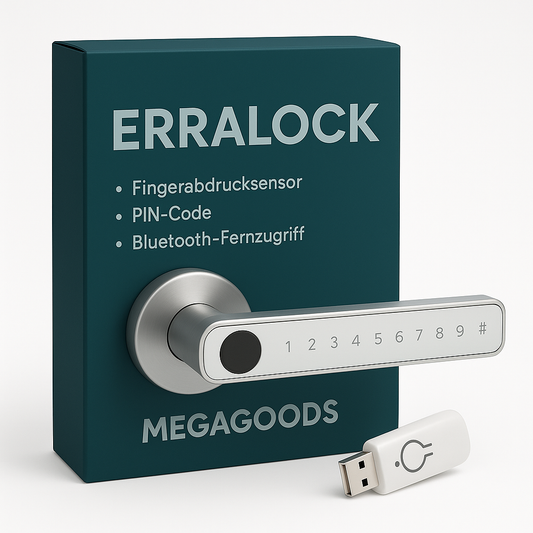 M5 Türschloss Fingerprint Bluetooth Code Keycard Smart DE.