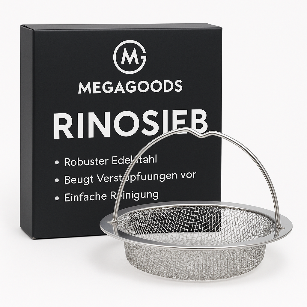 Edelstahl Spülbecken Sieb gegen Speisereste Haare Abflussfilter DE.