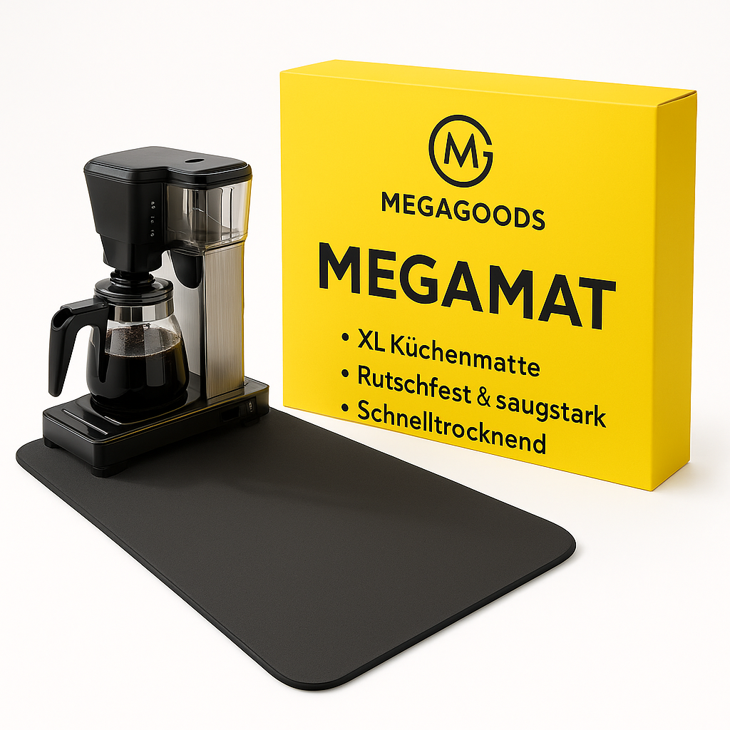 Saugstarke XL Küchenmatte rutschfest und schnelltrocknend DE.